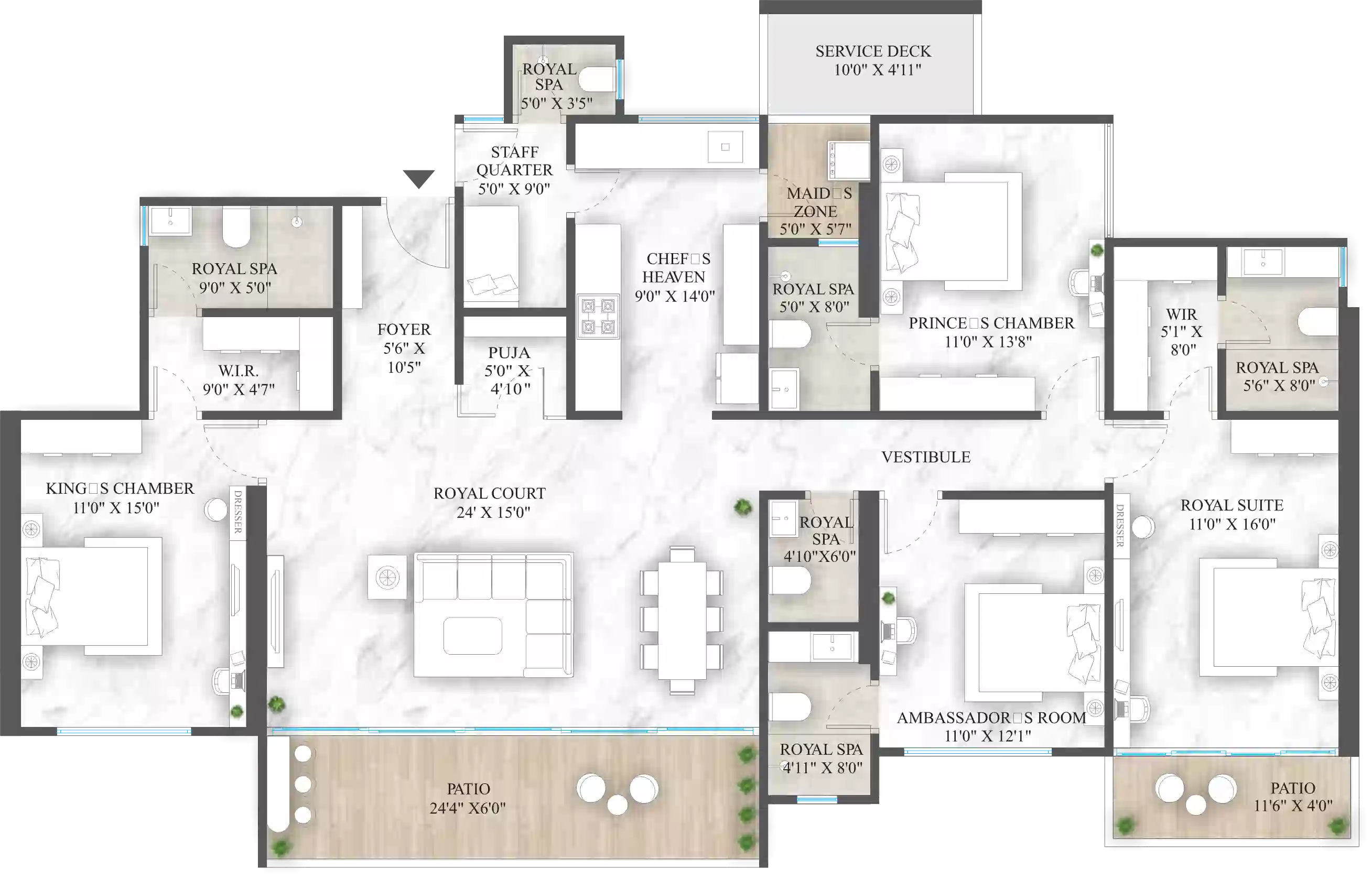 4 BHK